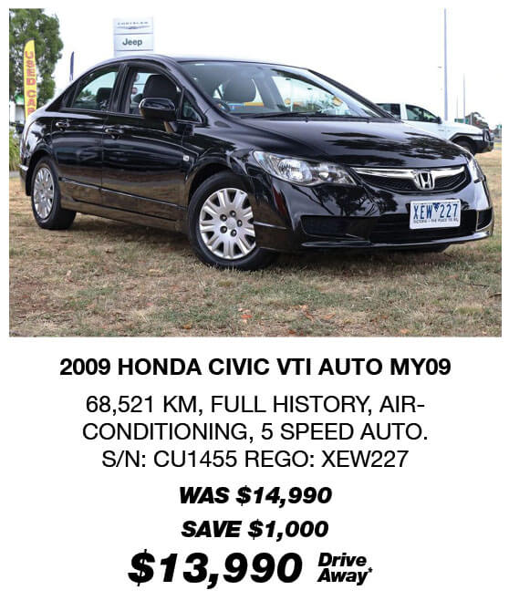 2009 Honda Civic VTI Auto MY09